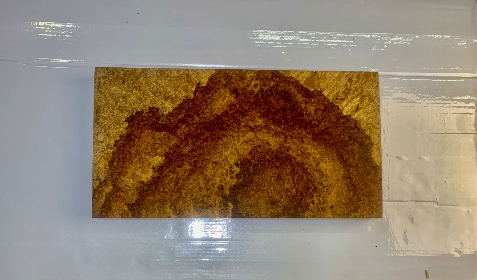 AMBOYNA BURL SLAB BLOCK