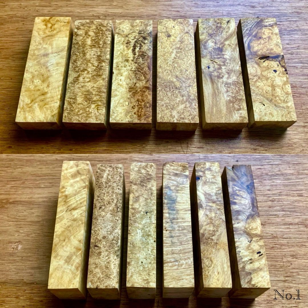 AMBOYNA BURL SCALE BLANK