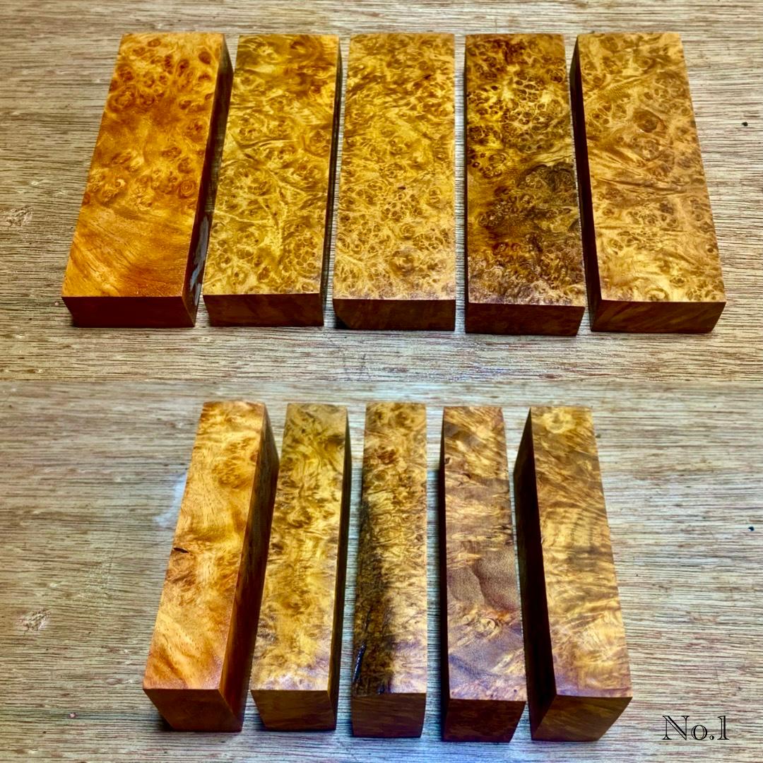 AMBOYNA BURL SCALE BLANK