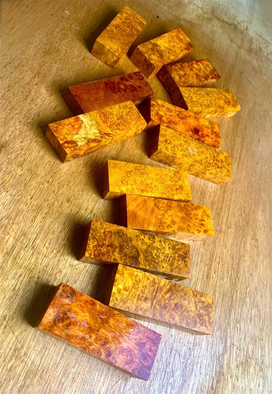 AMBOYNA BURL SCALE BLANK