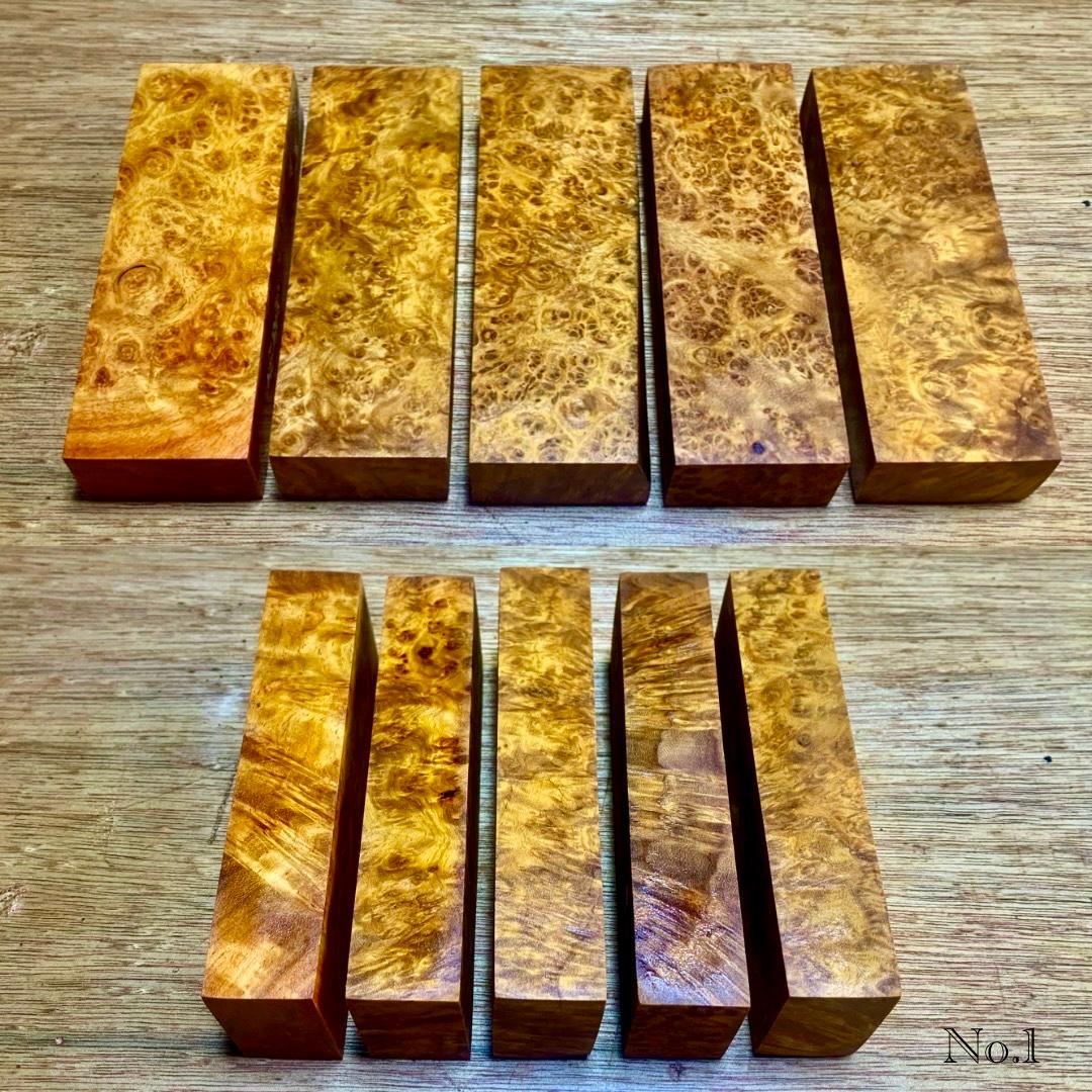 AMBOYNA BURL SCALE BLANK