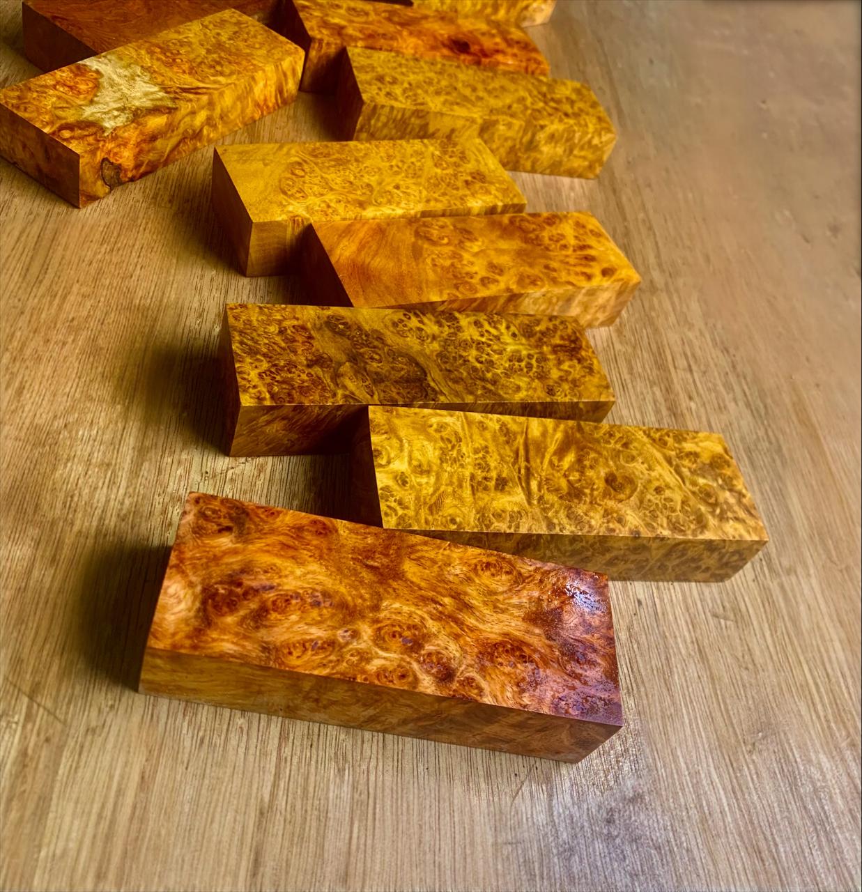 AMBOYNA BURL SCALE BLANK
