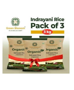 Organic Indrayani Rice (White) - 1Kg 