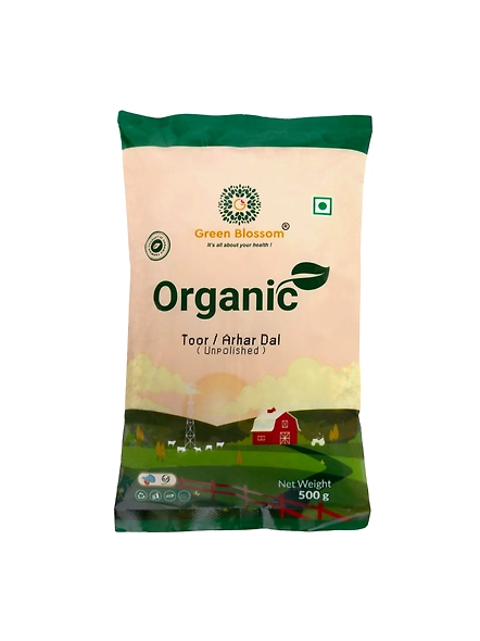 Organic Toor Dal - 500g