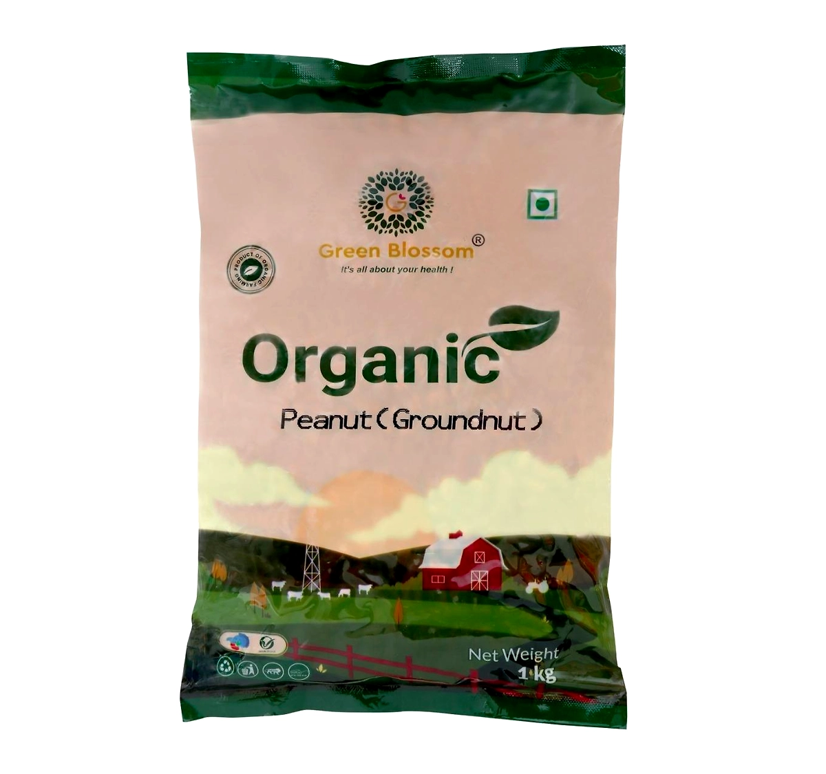 Organic Peanut (Groundnut) - 1Kg
