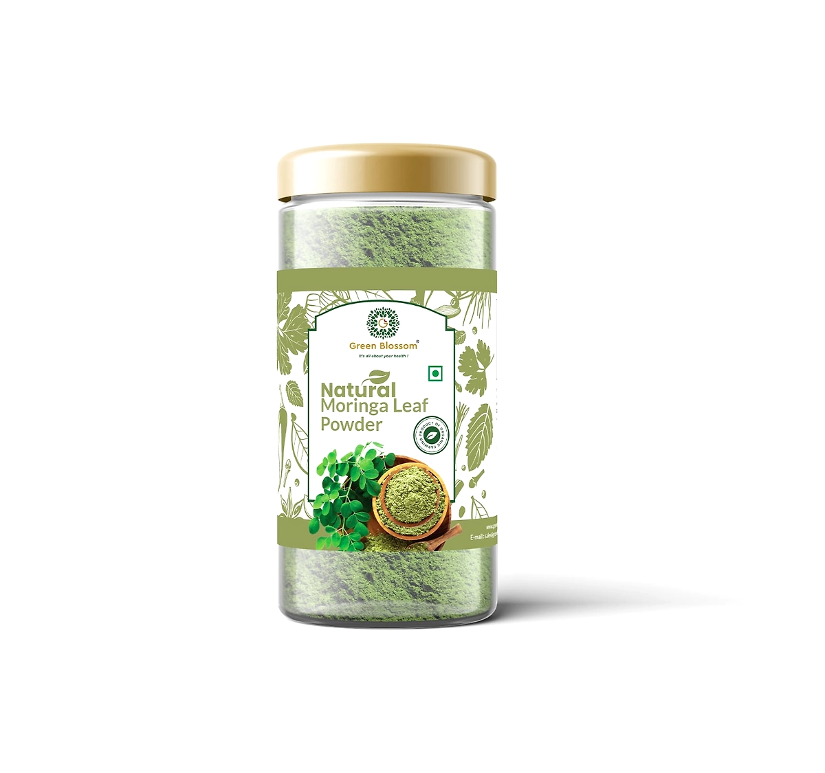 Natural Moringa Leaf Powder - 250 Gm