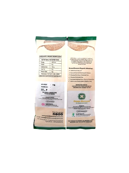 Organic White Sugar (Sulpherless) - 1 Kg  