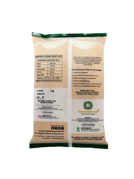 Khapli Whole Wheat Flour - 1kg  