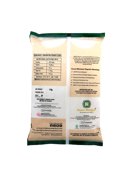 Organic Multi Grain Flour - 1 Kg 