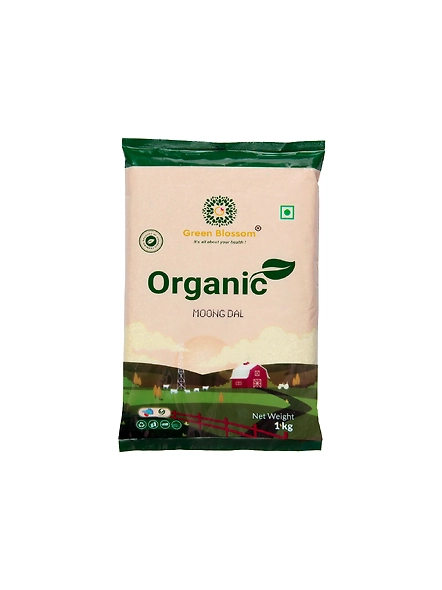 Organic Moong Dal - 1 Kg