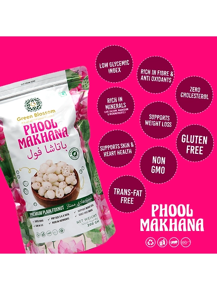 Phool Makhana / Foxnut - 200 gms