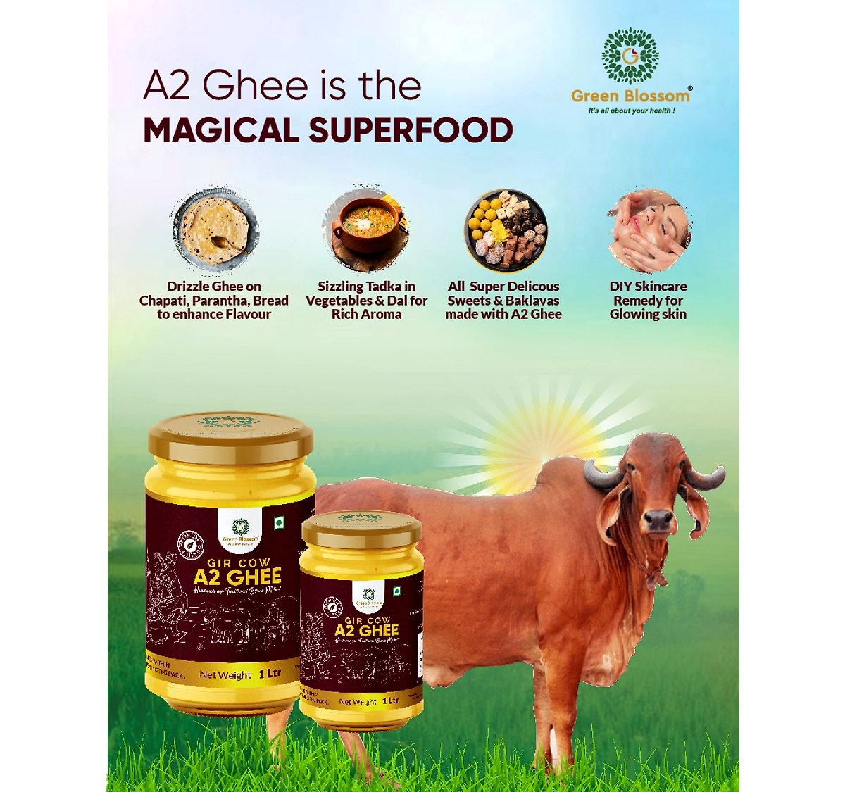 A2 GIR COW GHEE - 300 ml