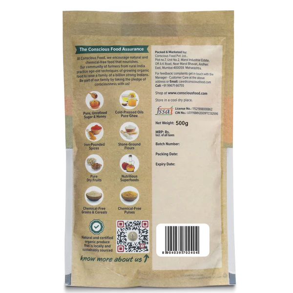 Sprouted Ragi Atta / Finger Millet Flour - 500 g