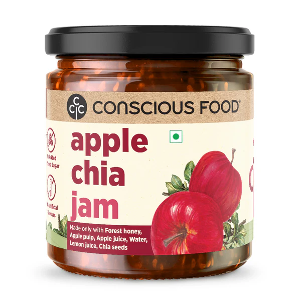 Apple Chia Jam - 250 Gm