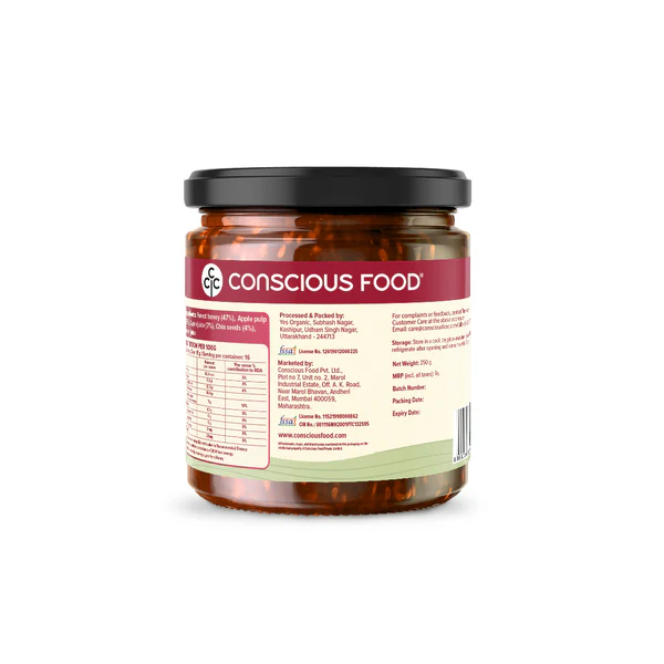 Apple Chia Jam - 250 Gm