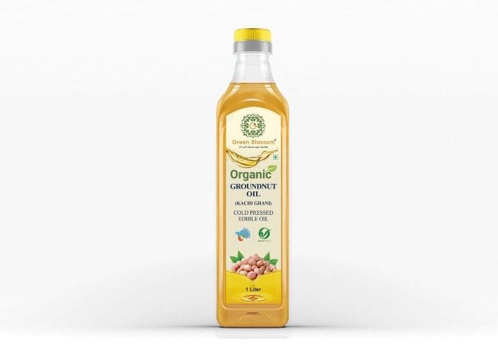 Organic Groundnut Oil - 1 L