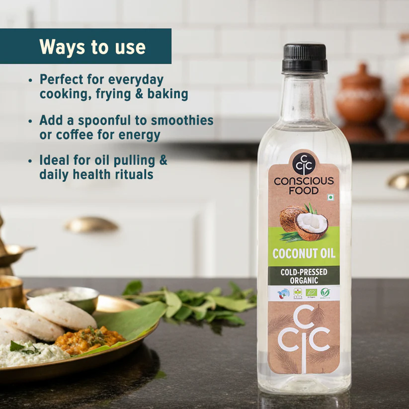 Conscious Food Coconut Oil - 500 ml