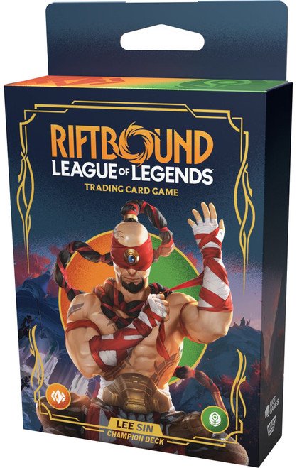 Riftbound : League of Legends TCG - Set 1: Origins Lee Sin Champion Deck