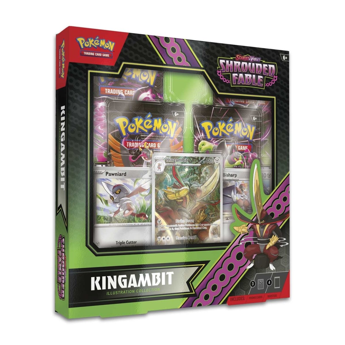 Pokémon Kingambit Shrouded Fable Trading Card Game Set