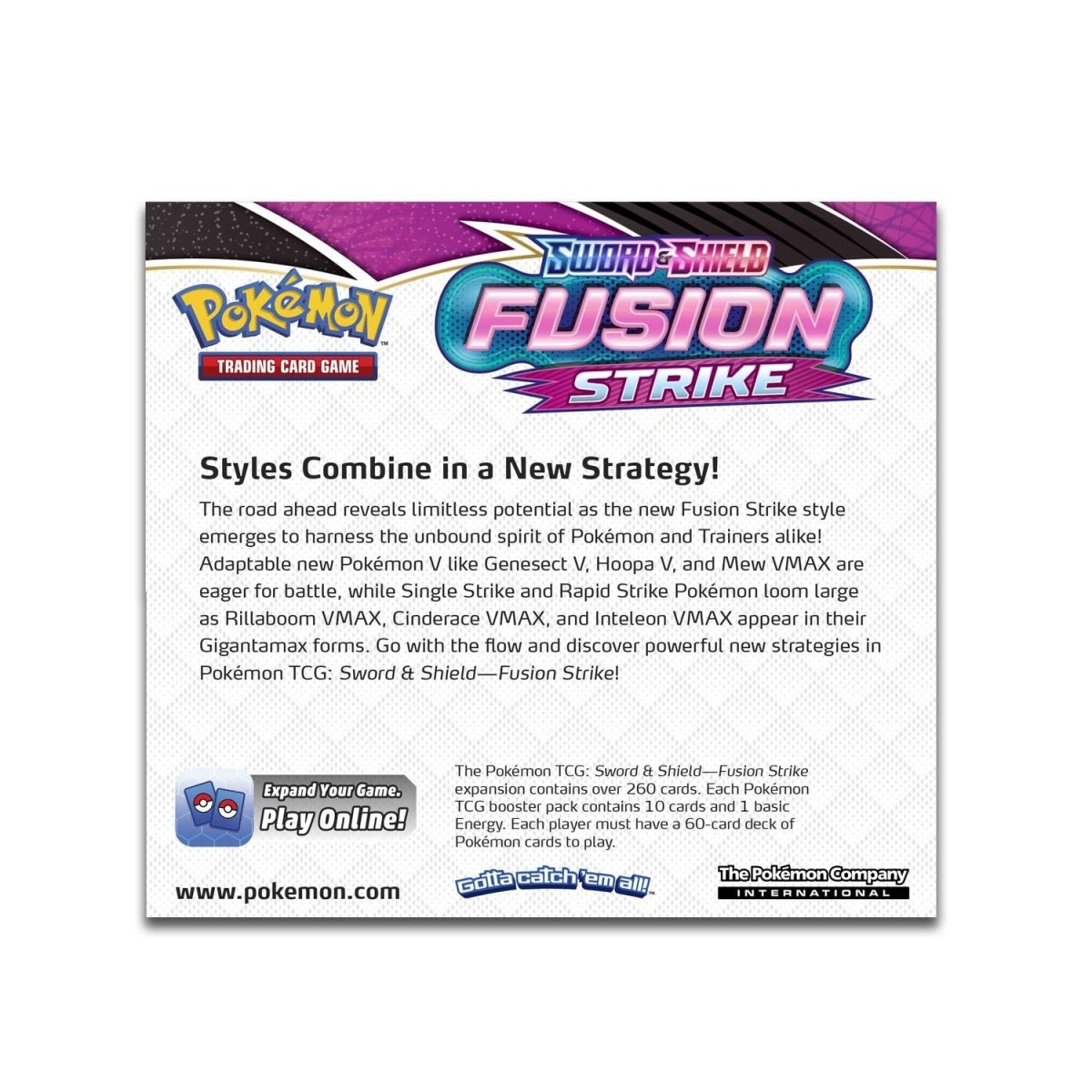 Pokémon Trading Card Game: Fusion Strike Booster Pack