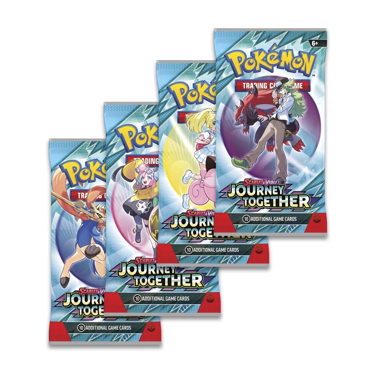 Pokemon Scarlet & Violet Journey Together: Booster Pack (10 Cards)