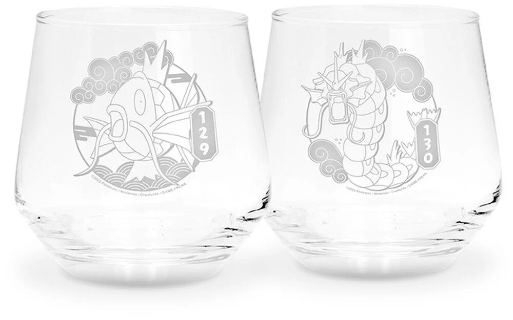 Pokemon Themed Glass Set