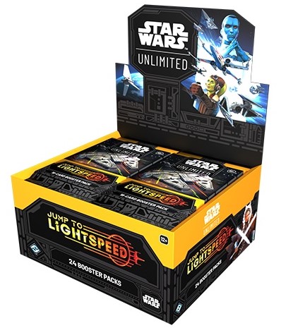 Star Wars Unlimited - Jump to Lightspeed Booster Pack Box