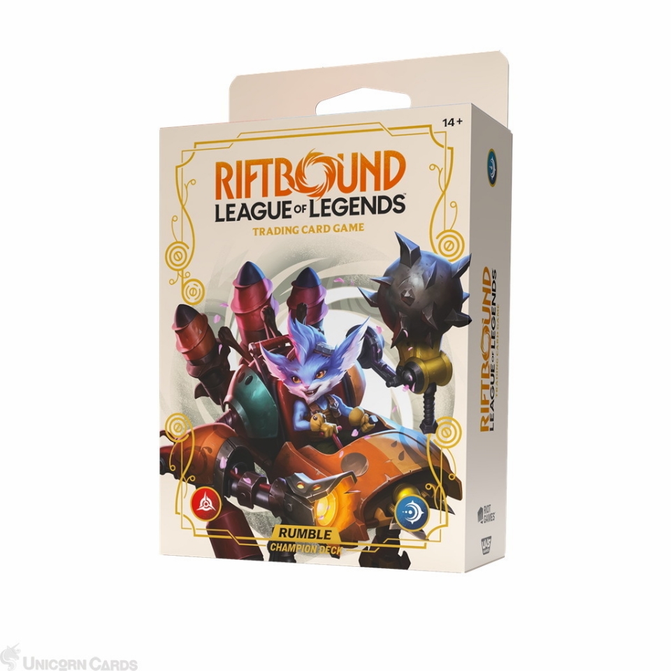 Riftbound : League of Legends TCG - Set 2: Spiritforged Rumble Champion Deck