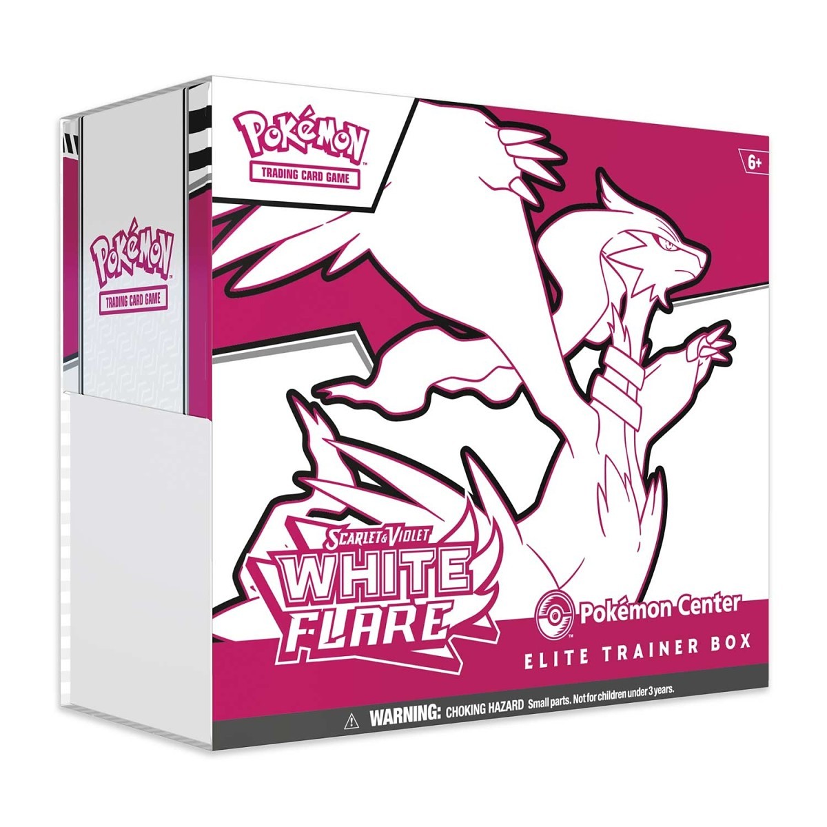 Scarlet & Violet—White Flare Pokémon Center Elite Trainer Box