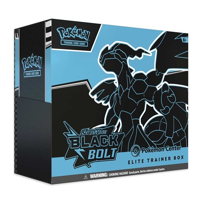 Scarlet & Violet-Black Bolt Pokémon Center Elite Trainer Box