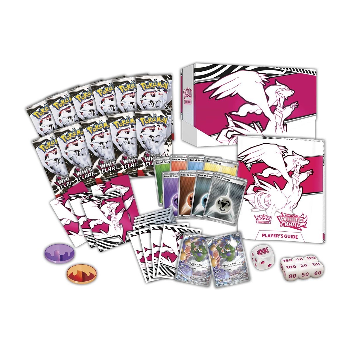 Scarlet & Violet—White Flare Pokémon Center Elite Trainer Box
