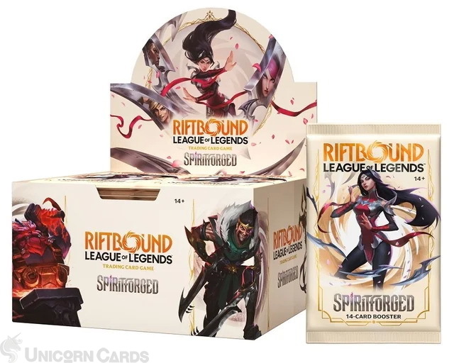 Riftbound: League of Legends TCG - Set 2: Spiritforged Booster Display Box (24 Packs)