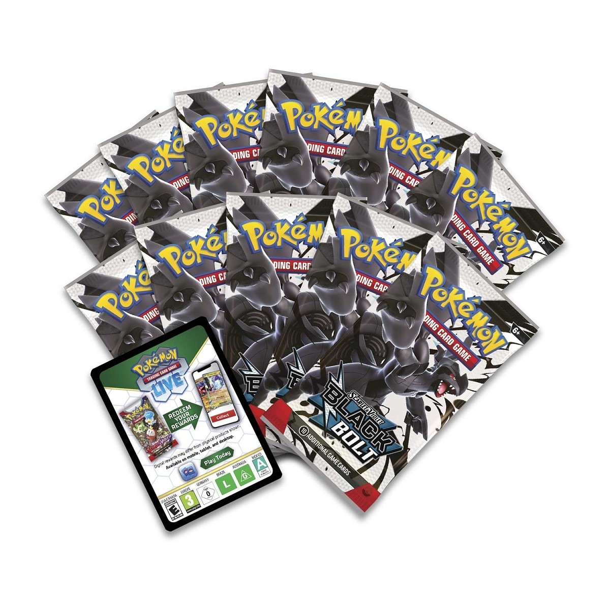 Scarlet & Violet-Black Bolt Pokémon Center Elite Trainer Box