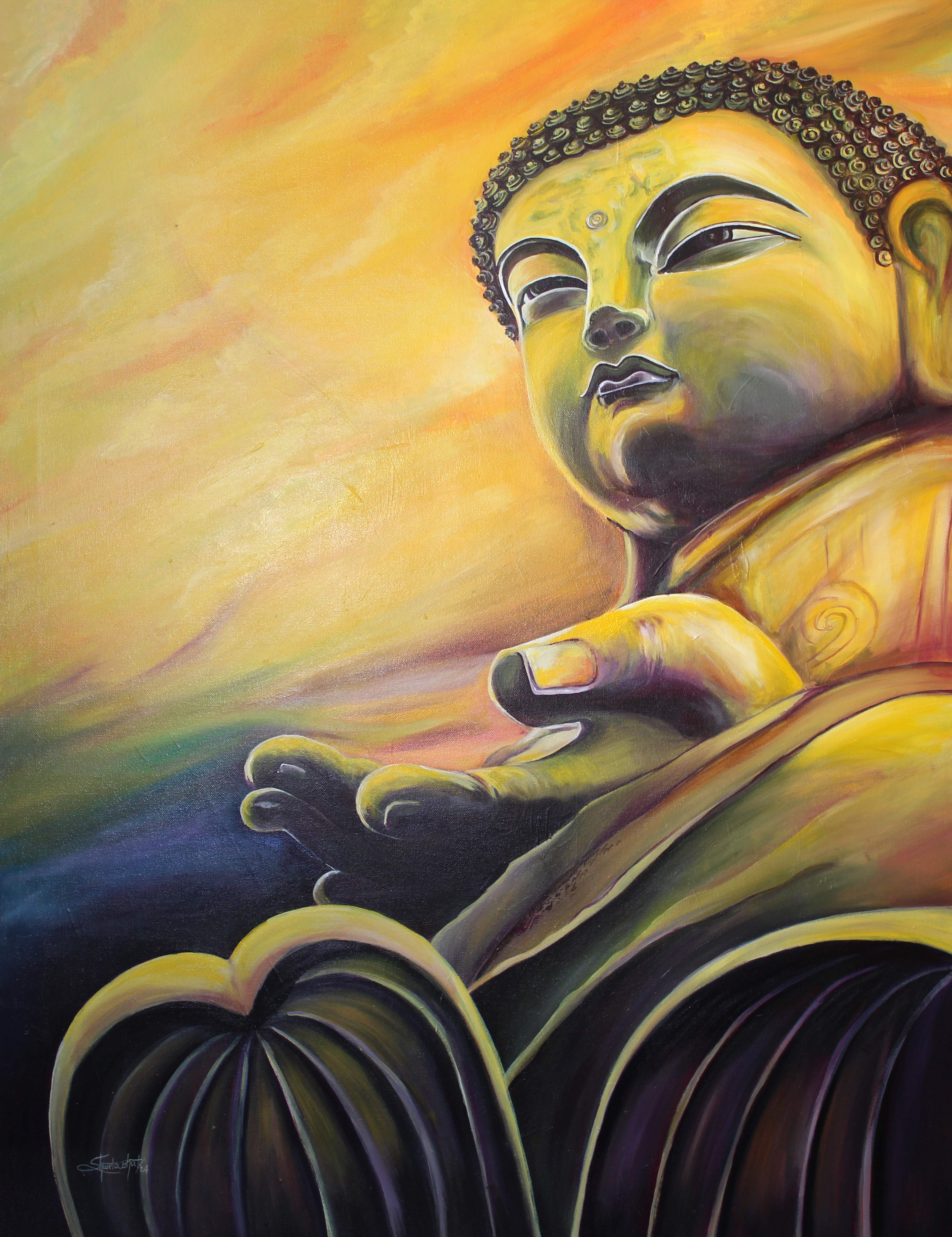 Colorful Buddha