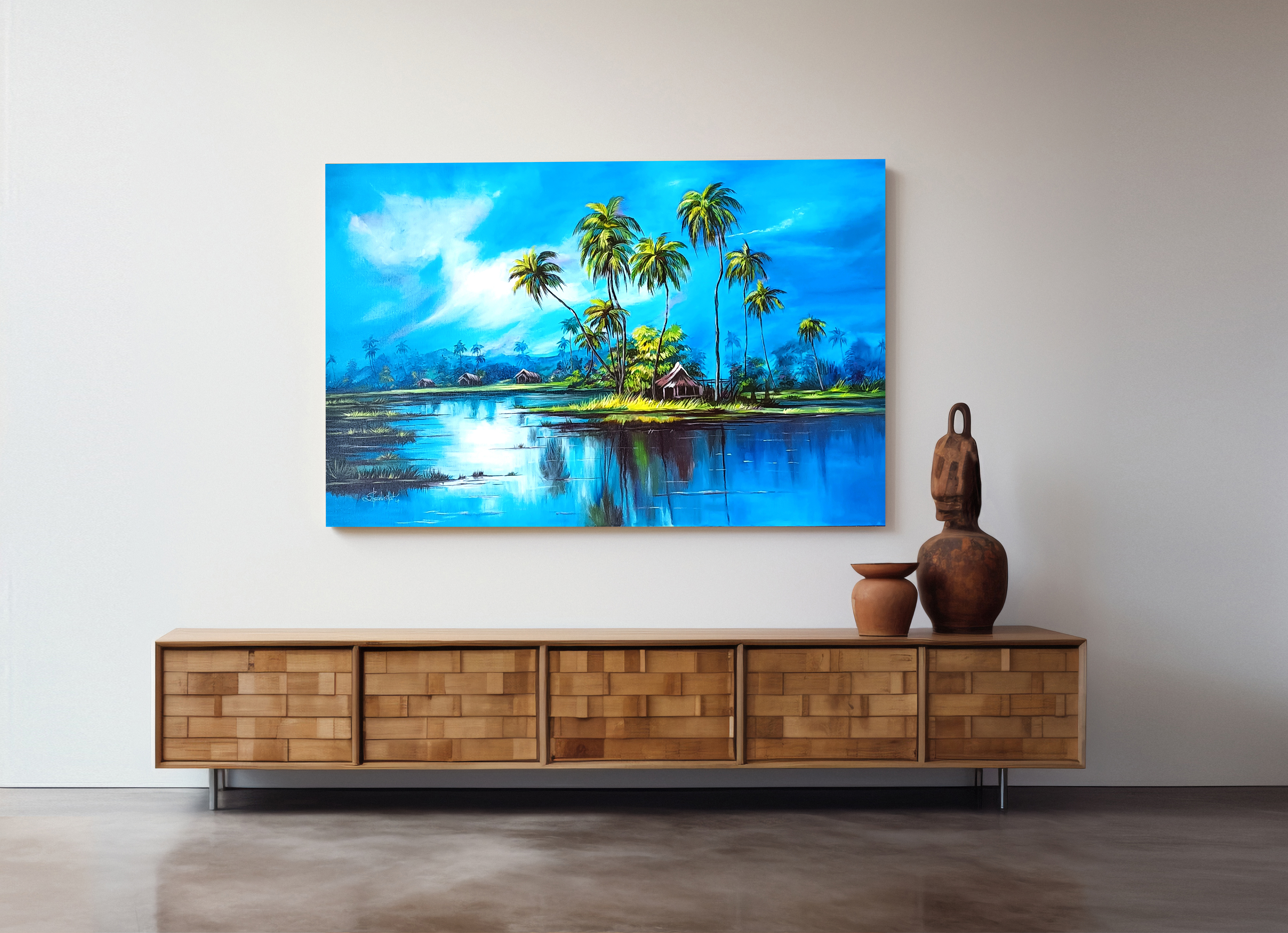 Tropical Landscape Painting