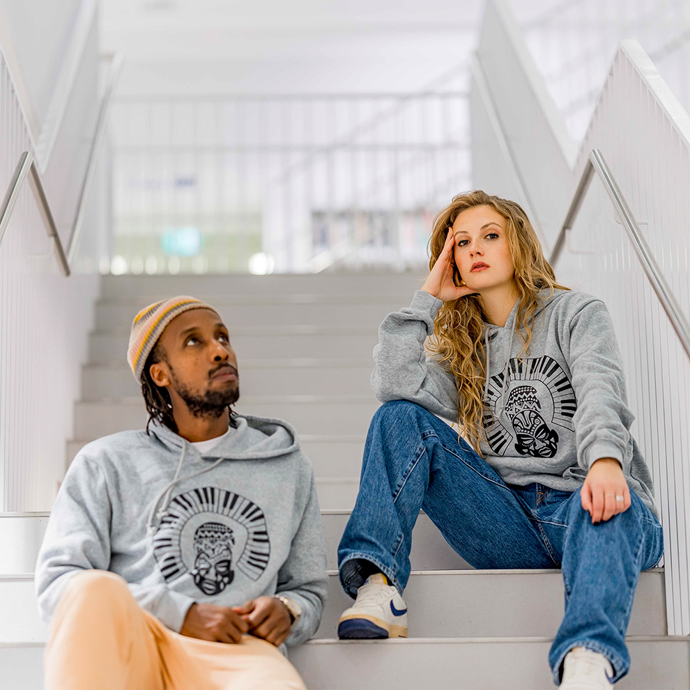Amabenz Stylish Grey Hoodies
