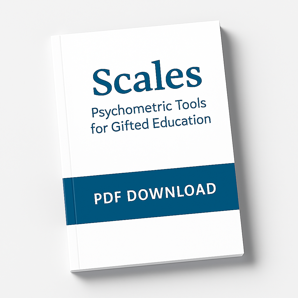 Gifted Education Self-efficacy Scale for Teachers (GESST)