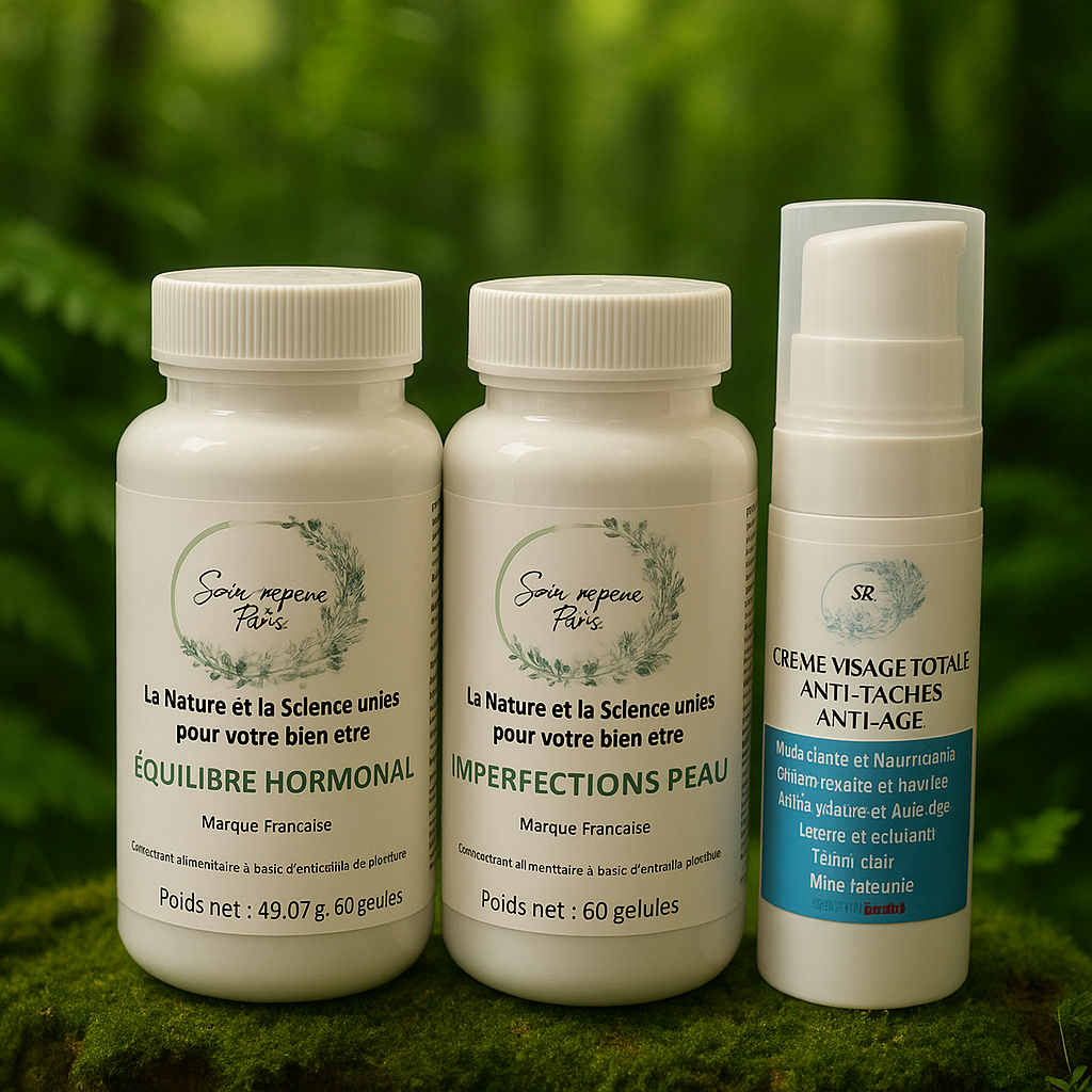 Pack anti acné dues aux troubles hormonal 