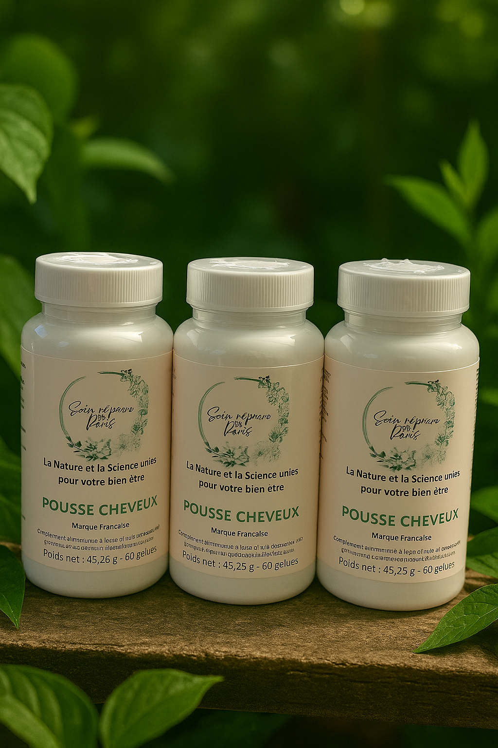 Pousse cheveux cure 
