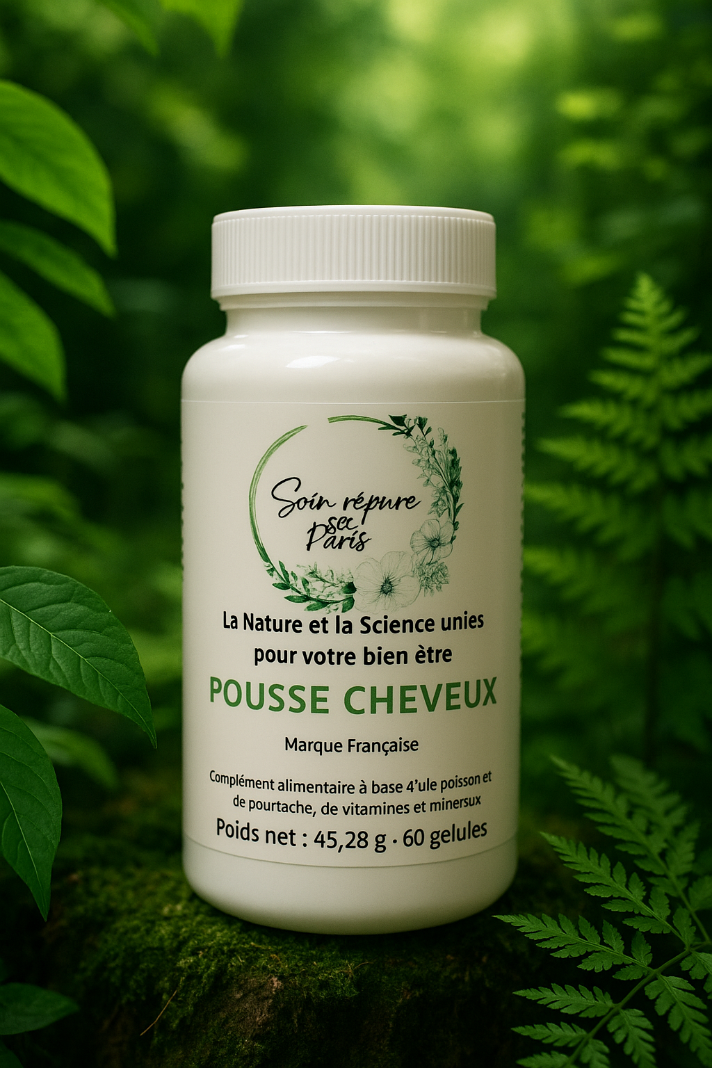 Pousse cheveux cure 
