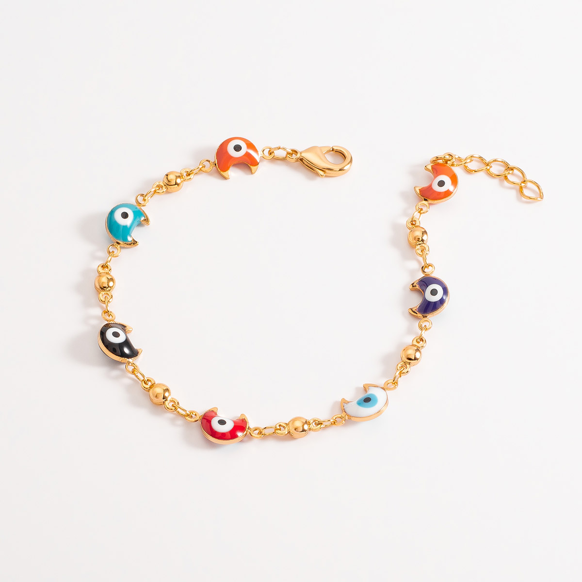 Pulsera de colores con peces