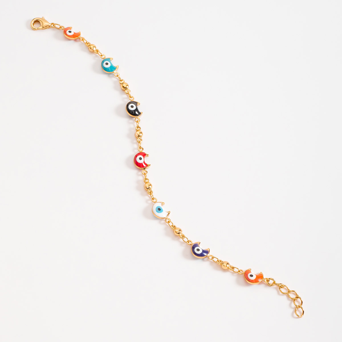 Pulsera de colores con peces