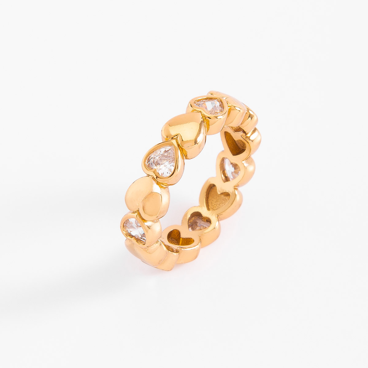 Anillo de corazones