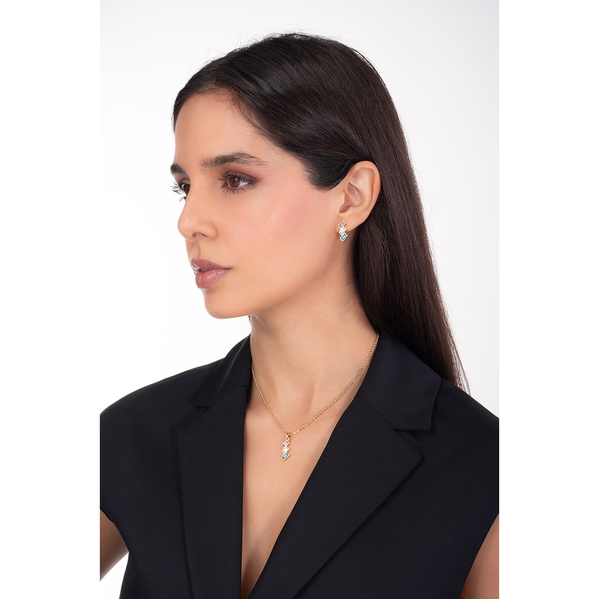 Pendientes de colores