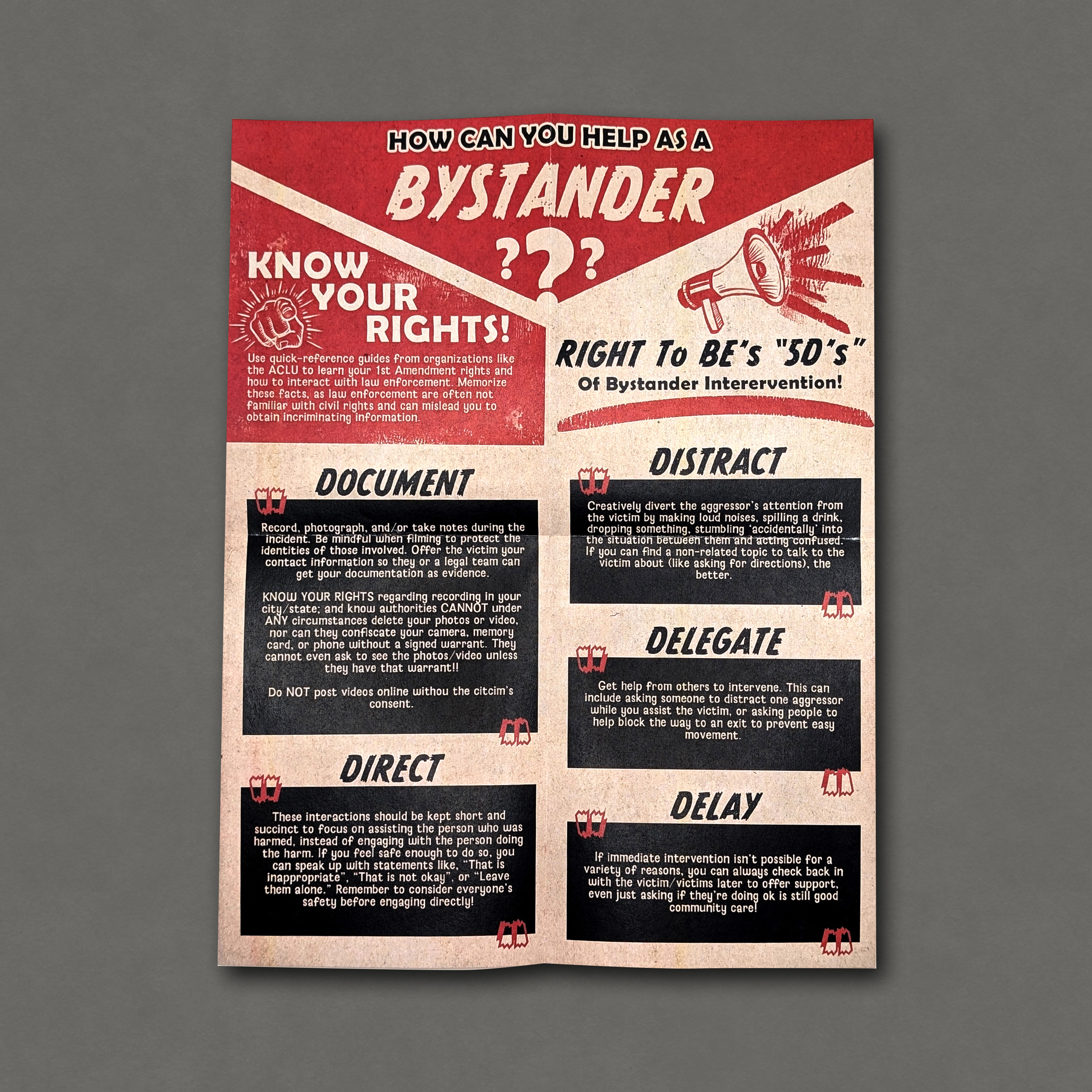 Take 5 To Stop The Bystander Effect