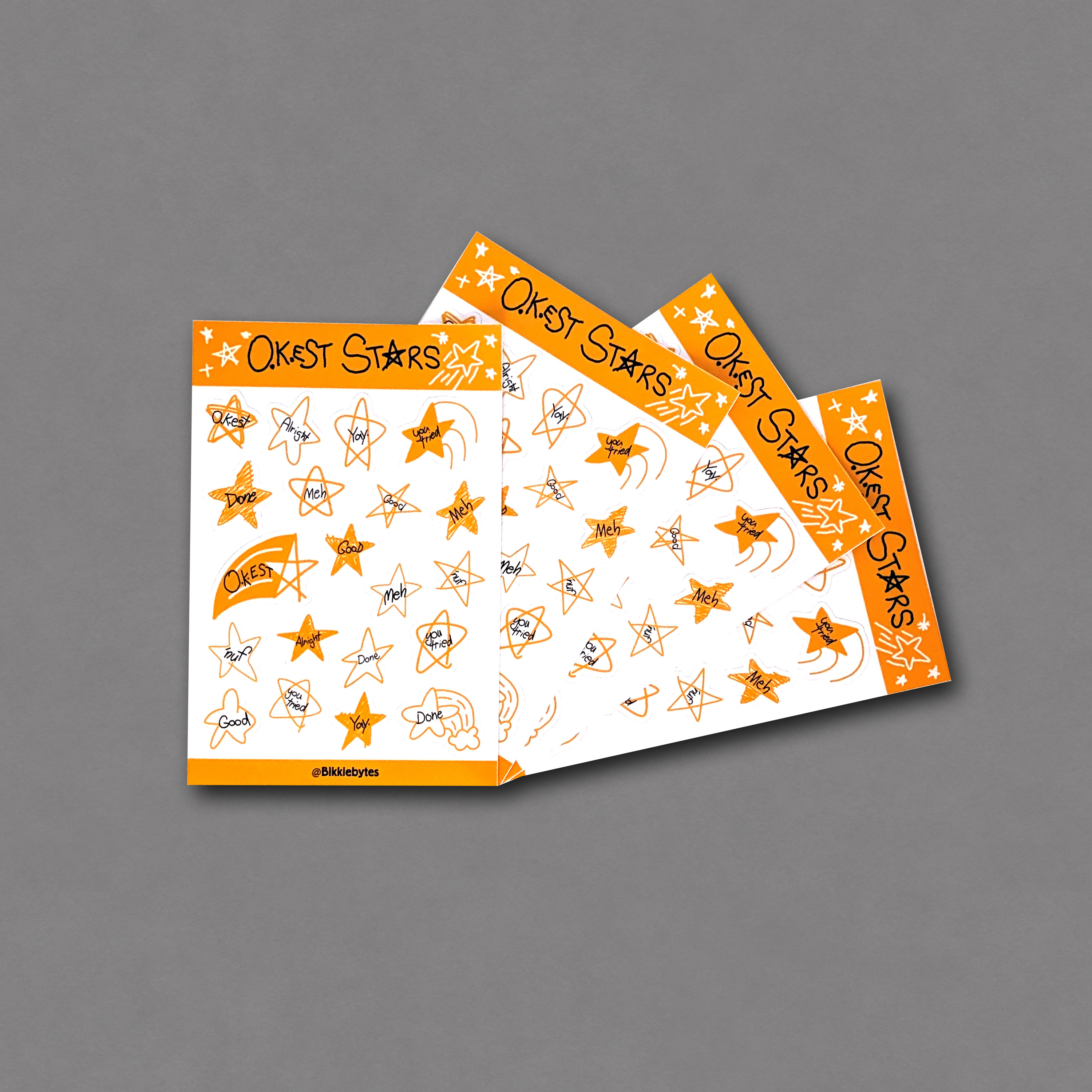 O.K.est Star Stickers