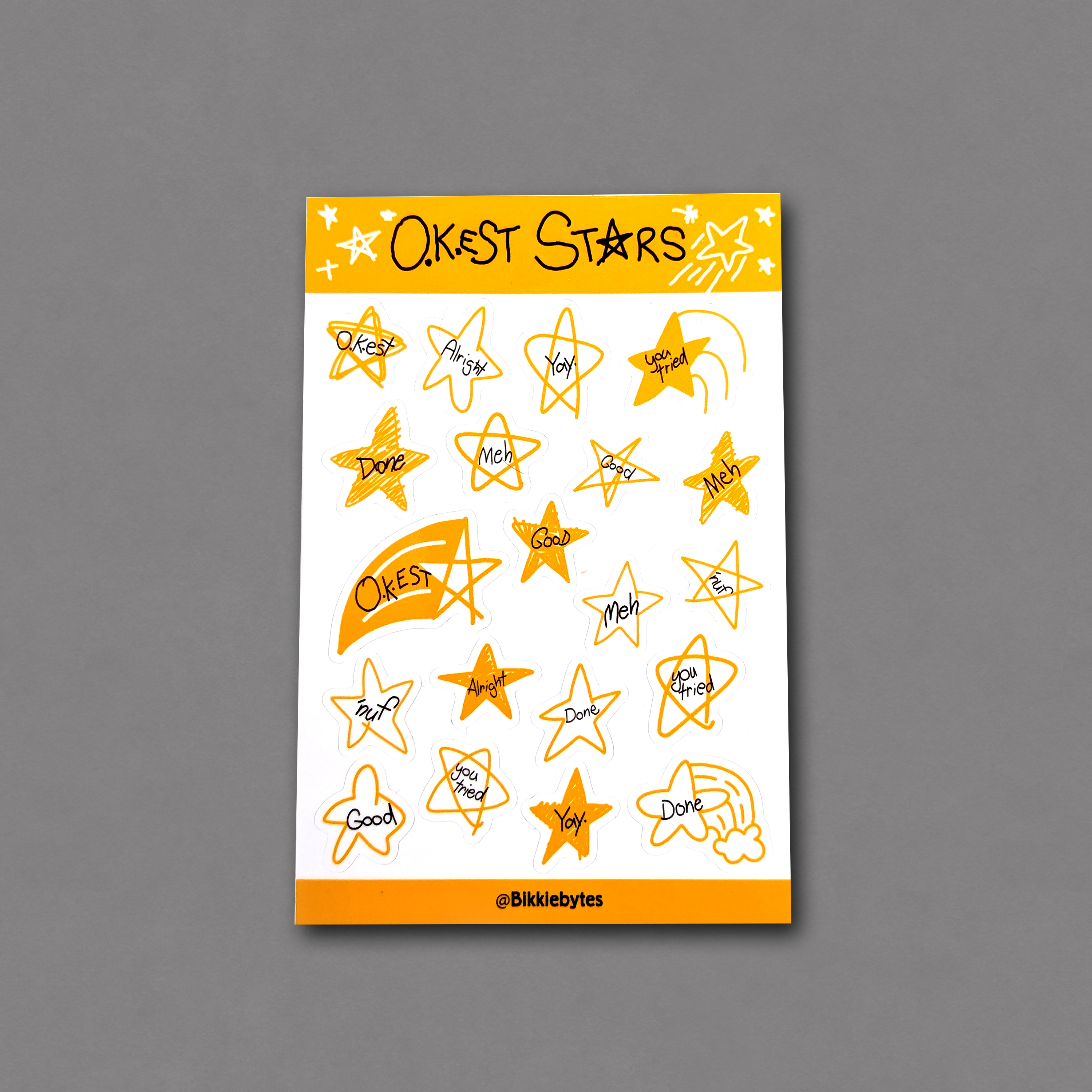 O.K.est Star Stickers
