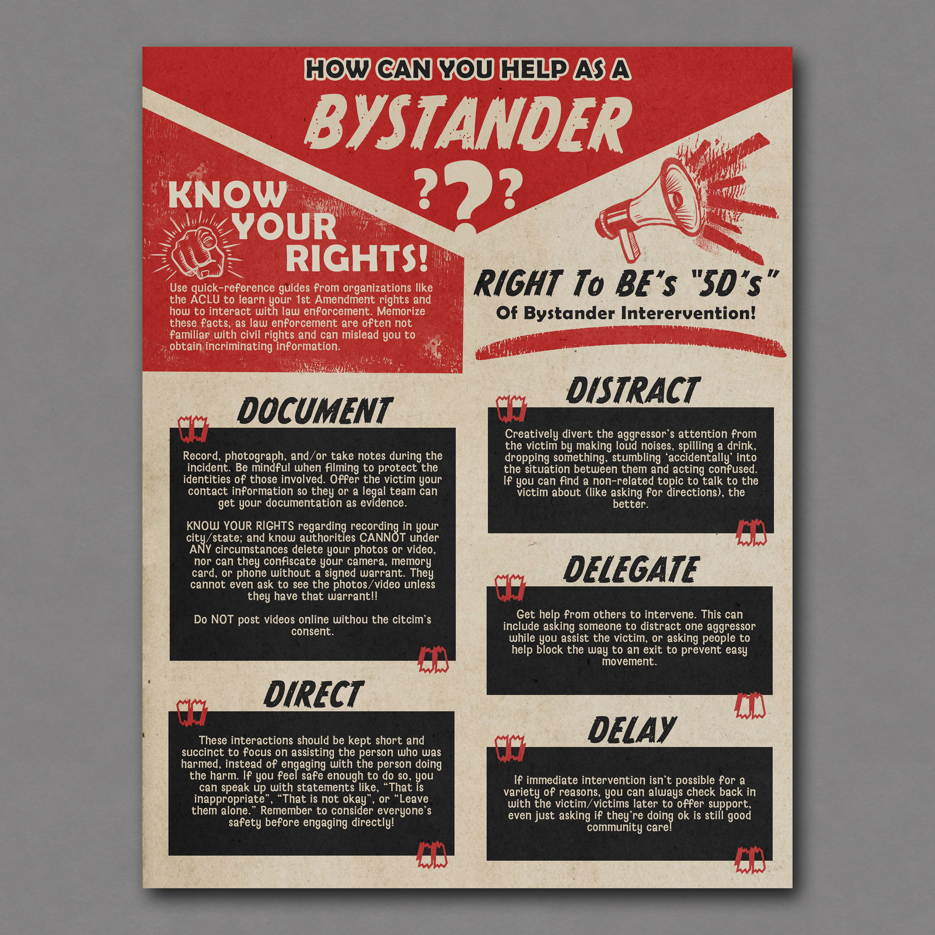 Take 5 To Stop The Bystander Effect