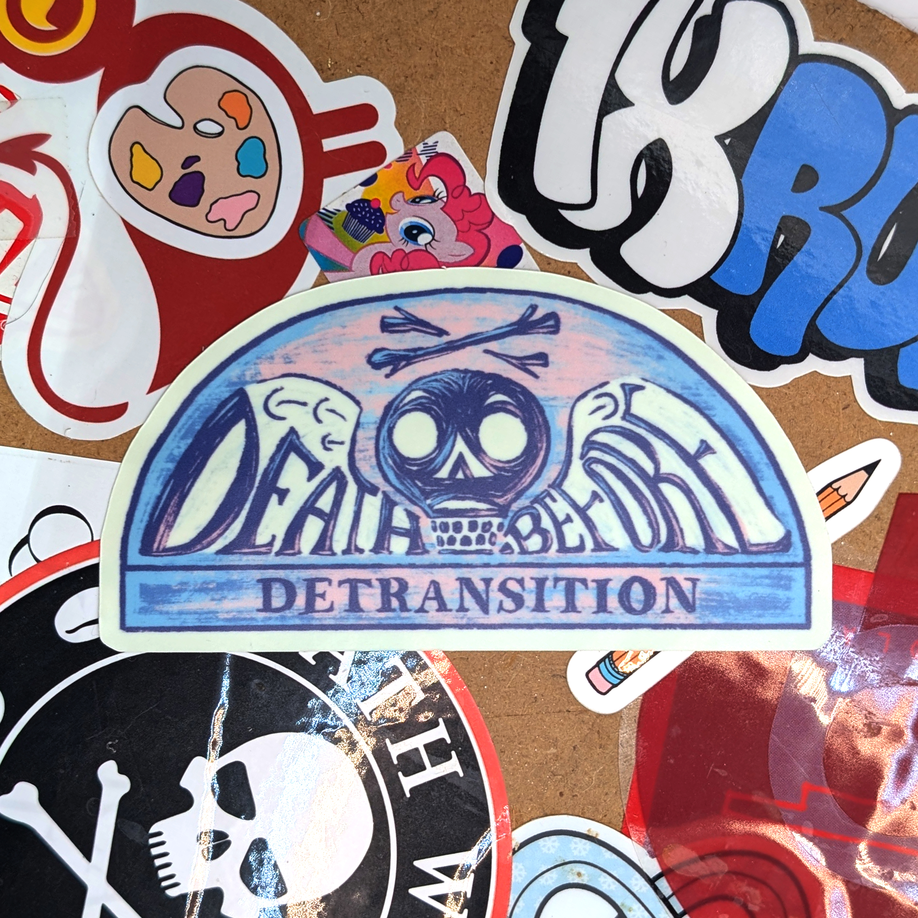 Death Before Detransition Sticker