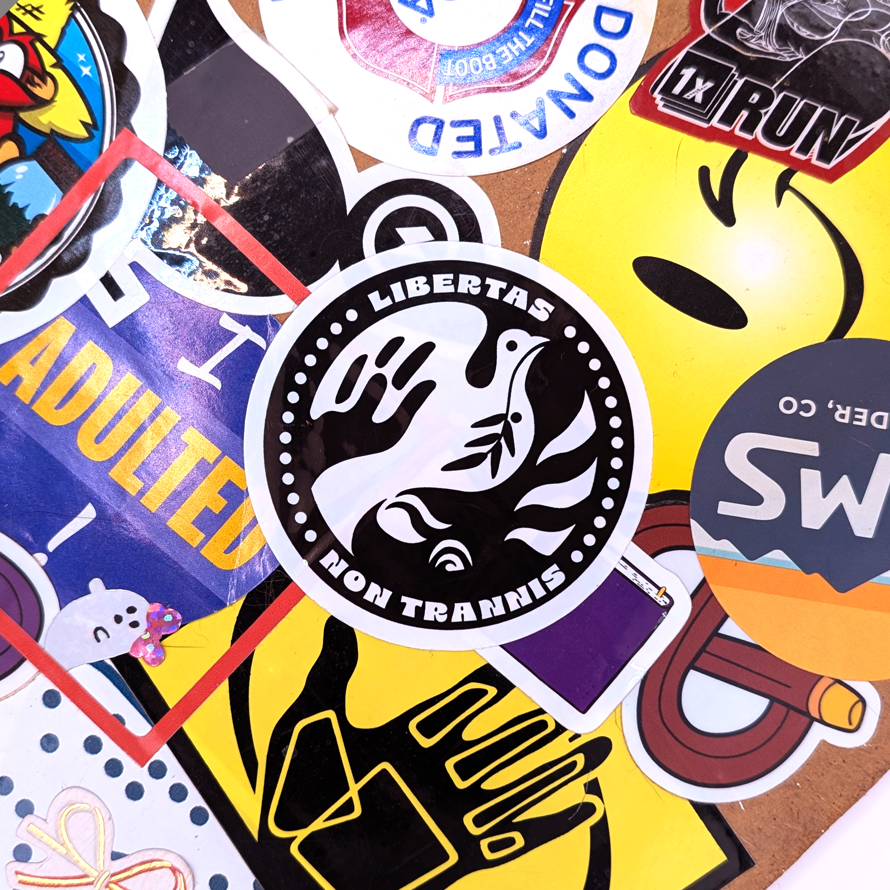 Liberty Over Tyranny Glossy Sticker